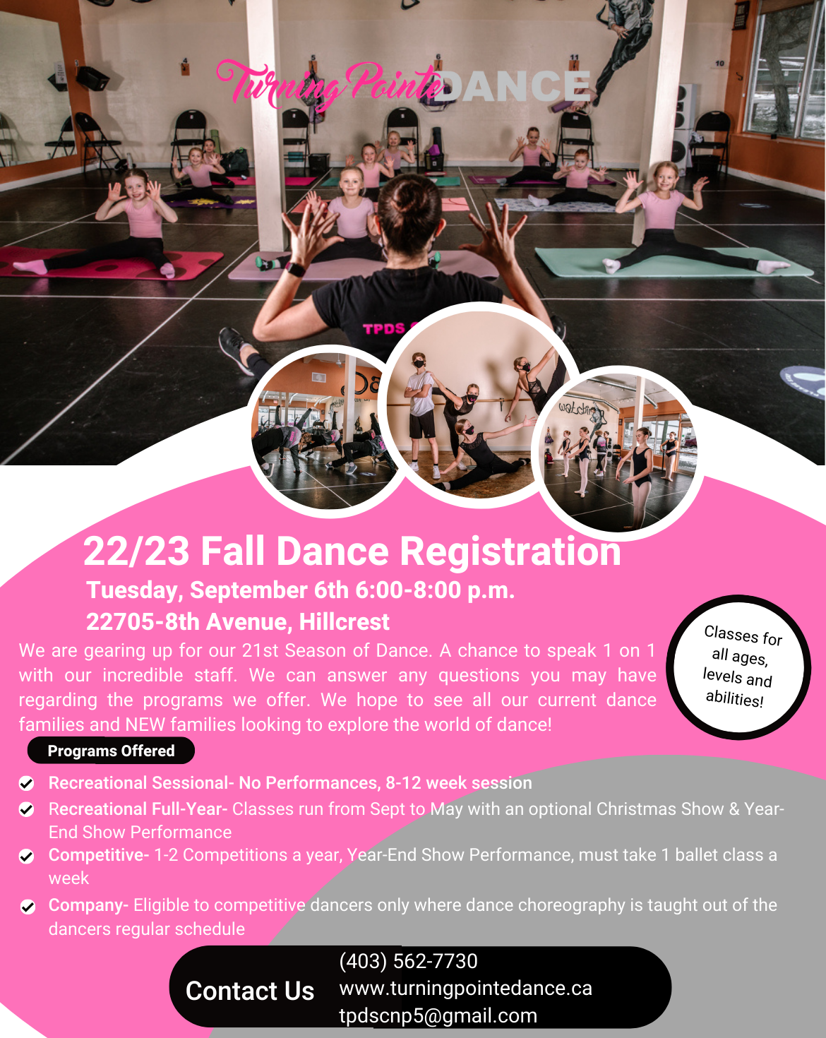 Turning Pointe Dance – Turning Pointe Dance Studio