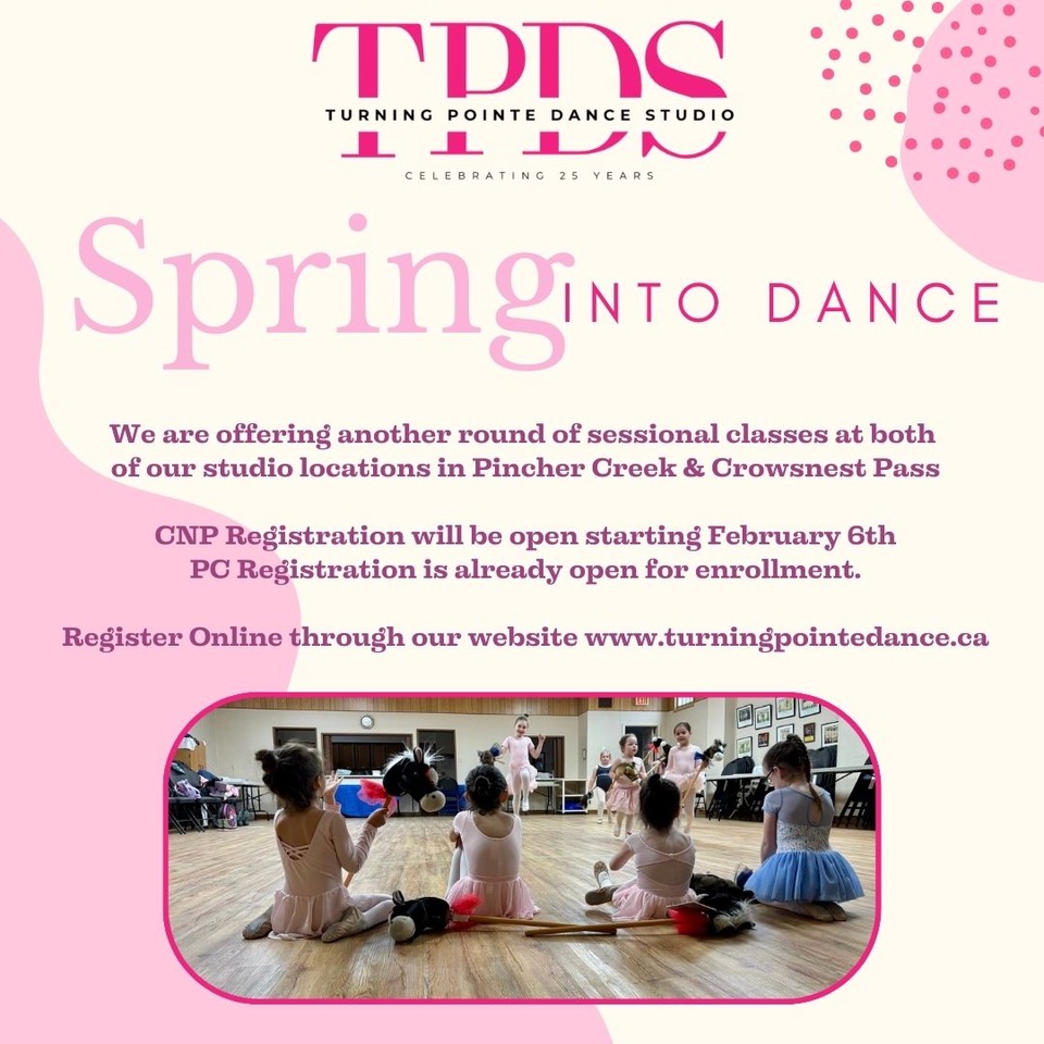 Spring into Dance, new Spring Sessions