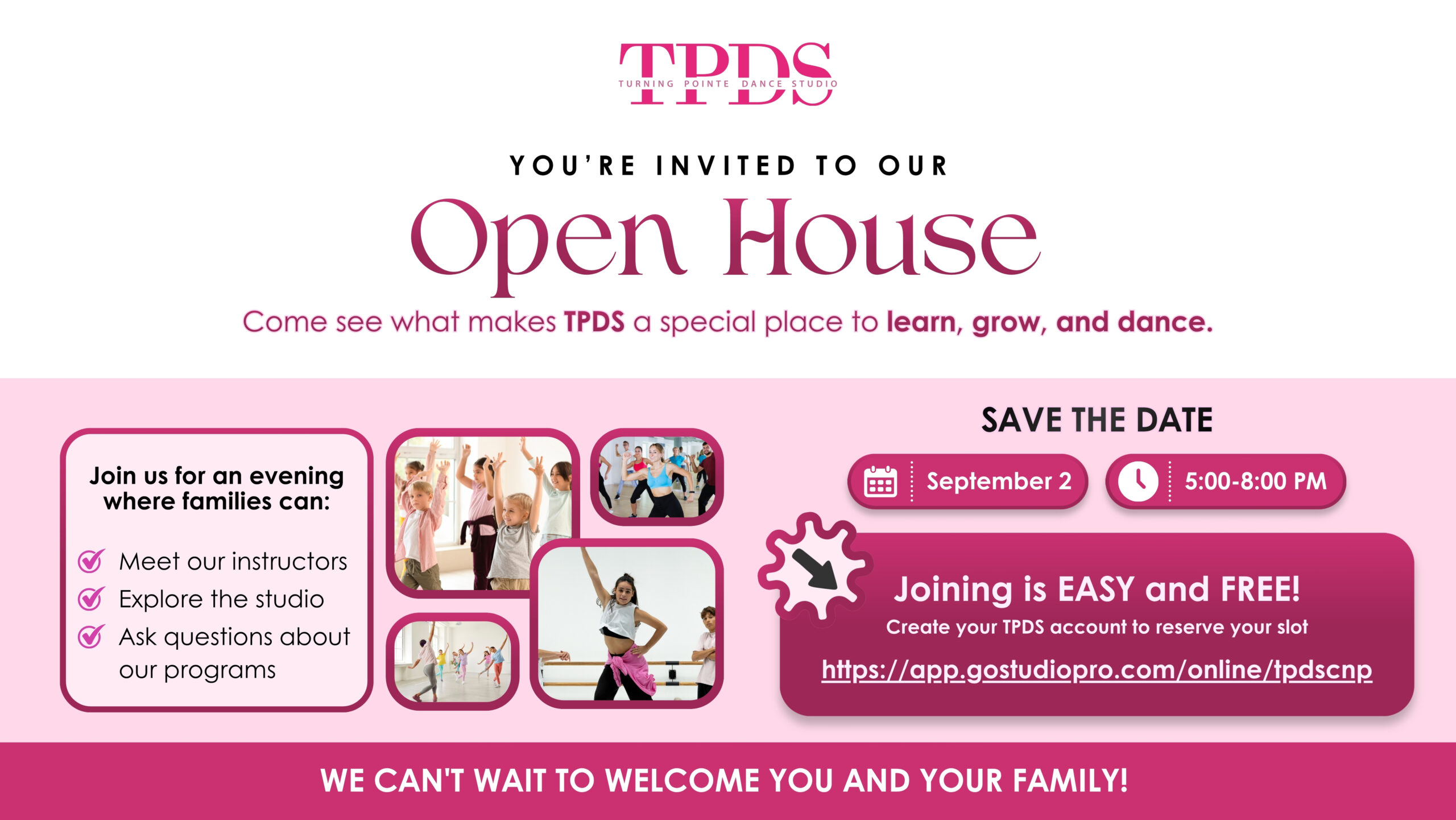 Open House Option 1